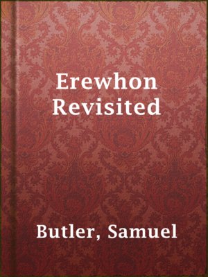 Erewhon Revisited - ebook